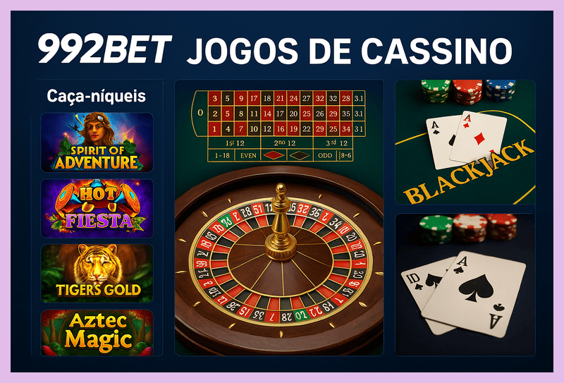 Jogos de cassino online 992BET