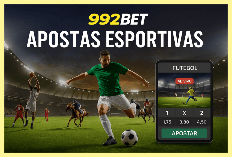 Apostas esportivas no cassino online 992BET