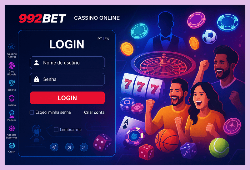 Registro na 992BET Garante Acesso a uma Vasta Seleção de jogo